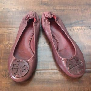 Tory Burch Ballet Flats Claret, size 7M